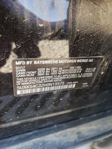 5UXKS4C32H0N15575 BMW X5 Xdrive35d
