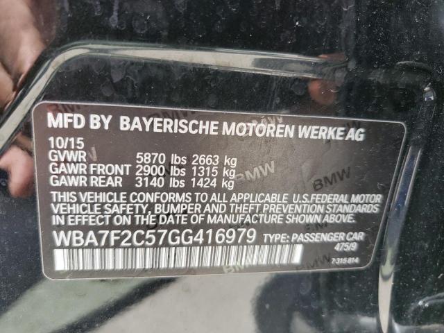 WBA7F2C57GG416979 BMW 750 Xi