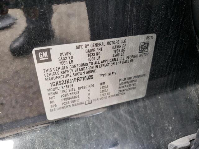 1GKS2JKJ1FR716929 GMC YUKON XL DENALI