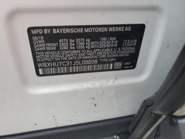 WBXHU7C31J5L08808 BMW X1 Sdrive28i