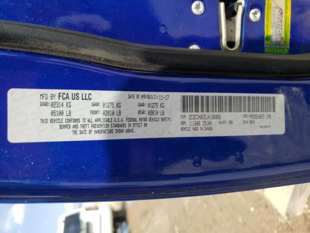 2C3CDXBG5JH186866 Dodge Charger Sxt