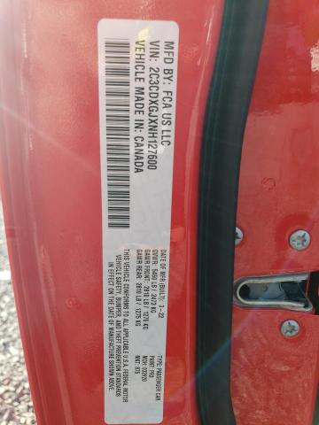 2C3CDXGJXNH127600 Dodge Charger Scat Pack