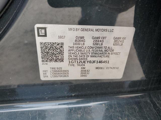 1GT12UEY0JF146451 GMC Sierra K2500 Denali