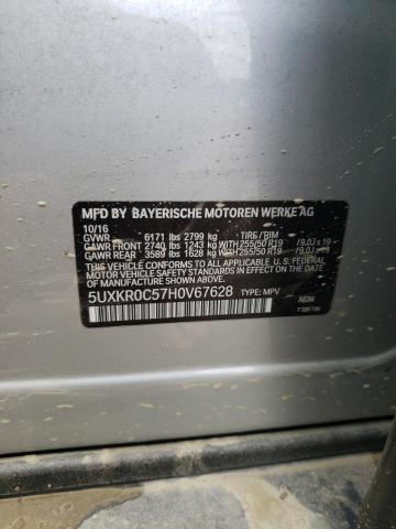 5UXKR0C57H0V67628 BMW X5 Xdrive35i