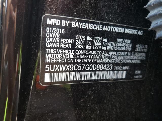 5UXWX9C57G0D88423 BMW X3 Xdrive28i