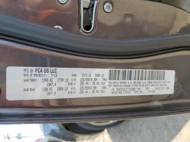 3C4PDCGG1FT746282 Dodge Journey Crossroad