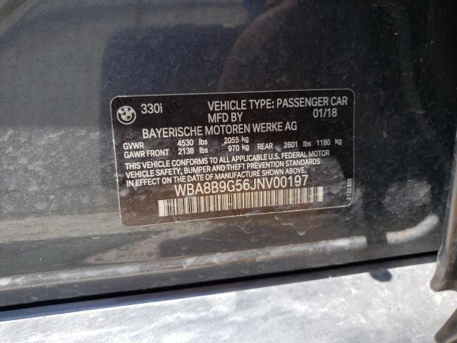 WBA8B9G56JNV00197 BMW 330 I