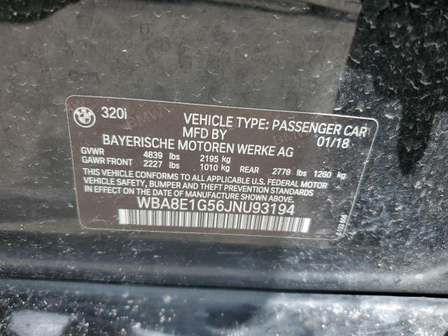 WBA8E1G56JNU93194 BMW 320 I