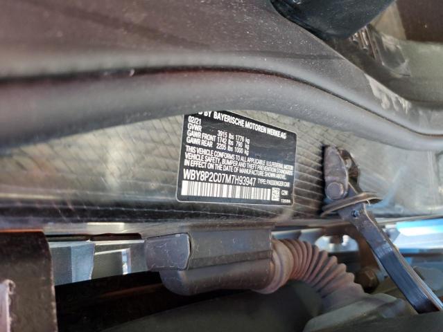 WBY8P2C07M7H93947 BMW I3 Bev