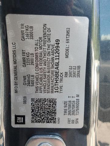 1GTH5BEA6L1120949 GMC Canyon