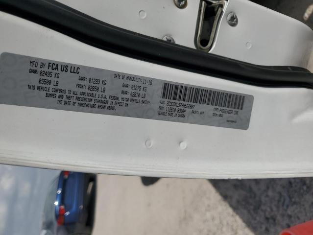 2C3CDXL92HH522807 Dodge Charger Srt Hellcat
