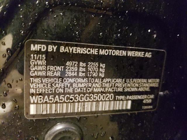 WBA5A5C53GG350020 BMW 528 I