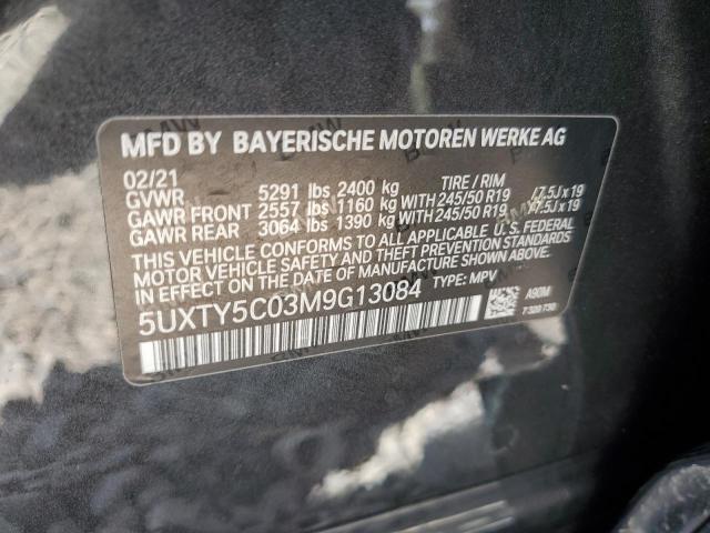 5UXTY5C03M9G13084 BMW X3 Xdrive30i