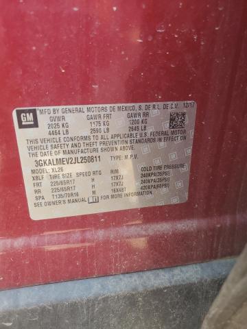 3GKALMEV2JL250811 GMC Terrain Sle