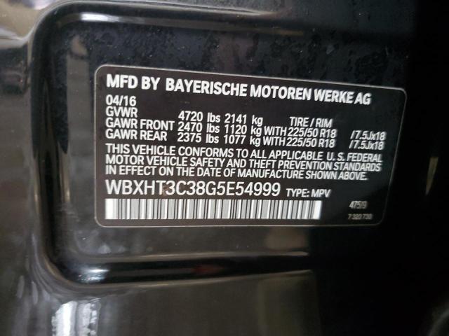 WBXHT3C38G5E54999 BMW X1 Xdrive28i