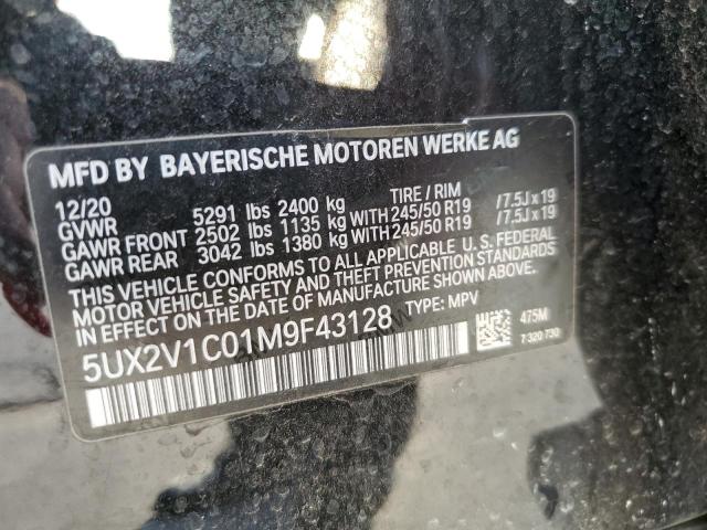 5UX2V1C01M9F43128 BMW X4 Xdrive30i