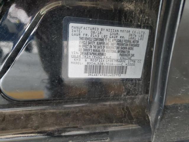 3N1AB7AP8KL605993 Nissan SENTRA S