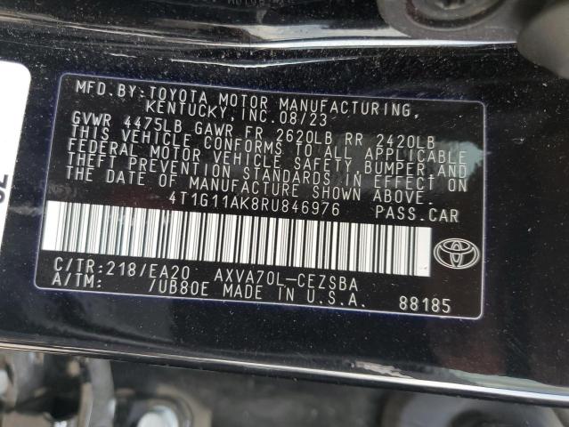 4T1G11AK8RU846976 Toyota Camry Se N