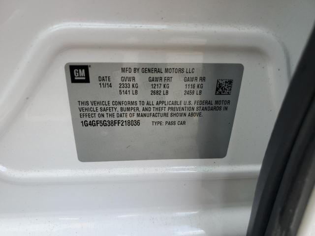1G4GF5G38FF218036 Buick LACROSSE P