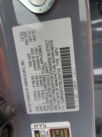 5J6RW2H57ML006104 Honda CR-V EX