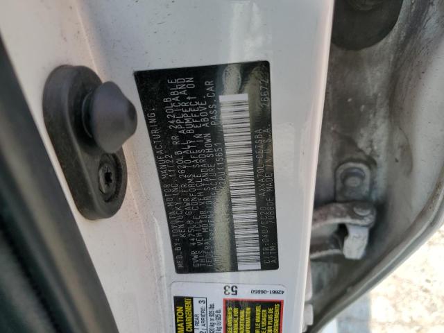 4T1T11AK2PU115651 Toyota Camry Se N