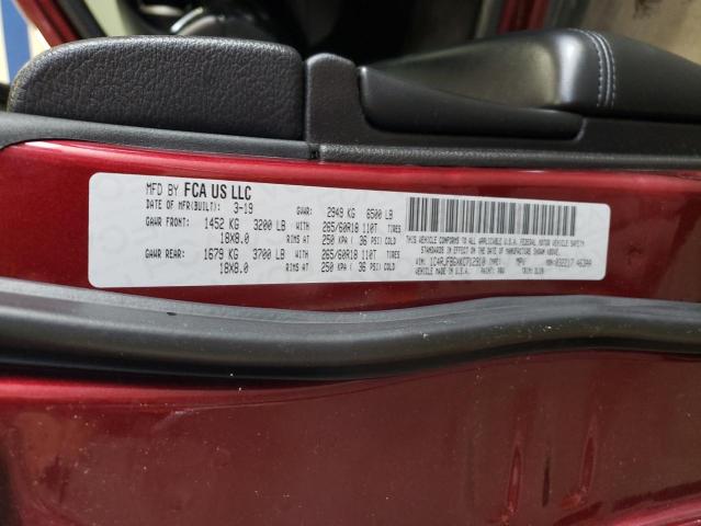 1C4RJFBGXKC712910 Jeep Grand Cherokee