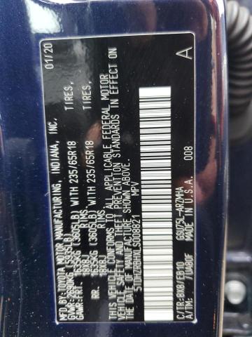 5TDHZRBHXLS008821 Toyota Highlander