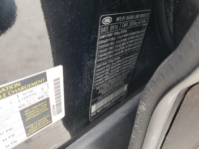 SALGS2PF3GA312244 Land Rover RANGE ROVE