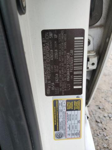 KNAGM4A73F5529814 KIA Optima Lx