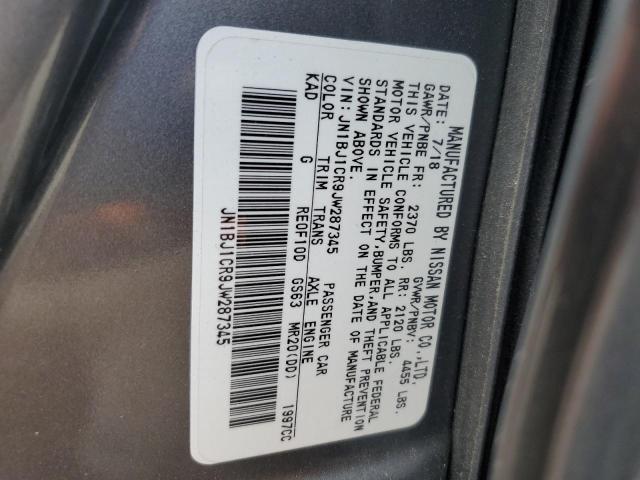 JN1BJ1CR9JW287345 Nissan ROGUE SPOR