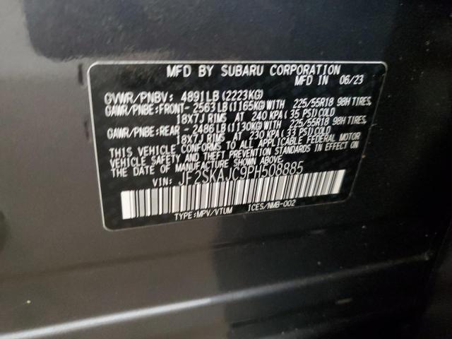 JF2SKAJC9PH508885 Subaru FORESTER S
