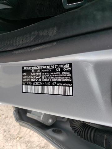 W1KWF8DBXMR650142 Mercedes-Benz C 300