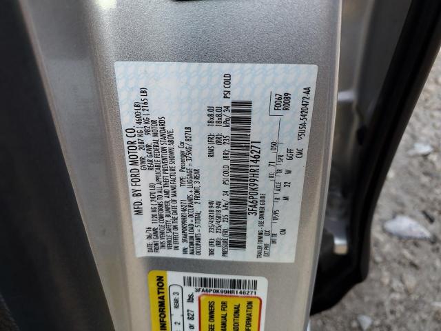 3FA6P0K99HR146271 Ford FUSION TIT