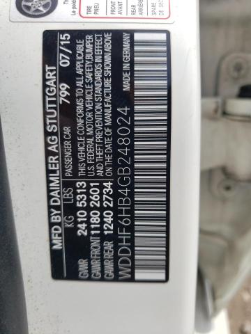 WDDHF6HB4GB248024 Mercedes-Benz E 400 4mat