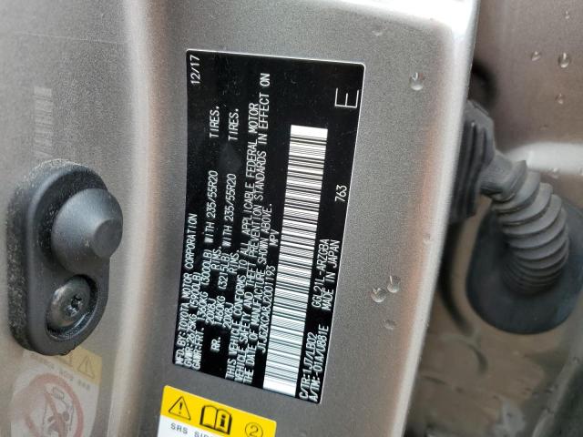 JTJGZKCA8J2001193 Lexus Rx 350 L