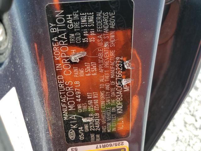 KNDPB3AC0E7662372 KIA SPORTAGE B