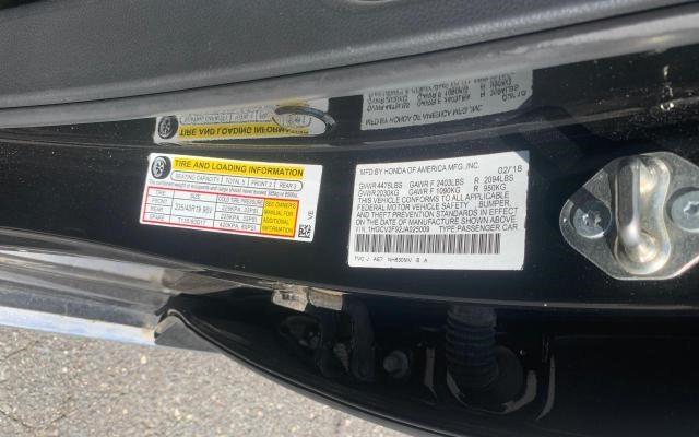 1HGCV2F92JA025009 Honda ACCORD TOU