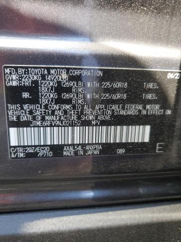 2022 TOYOTA RAV4 XSE JTME6RFV9NJ021152  62767174