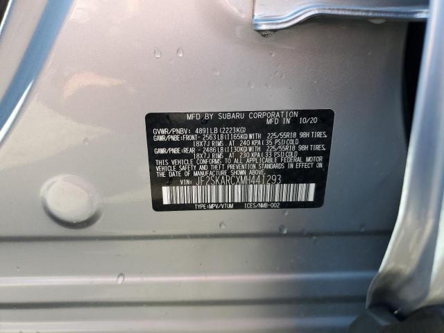 JF2SKARCXMH441293 Subaru FORESTER S