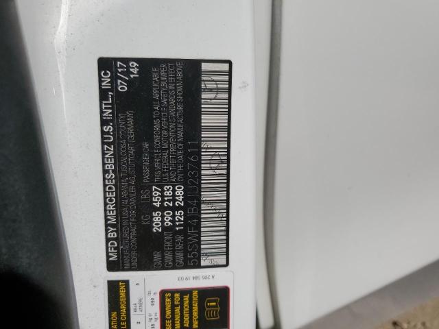 55SWF4JB4JU237611 Mercedes-Benz C 300