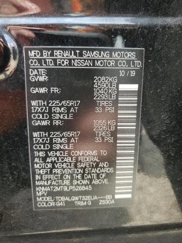 KNMAT2MT9LP526845 Nissan ROGUE S