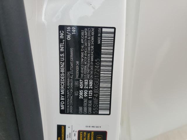 55SWF4JBXGU172465 Mercedes-Benz C 300