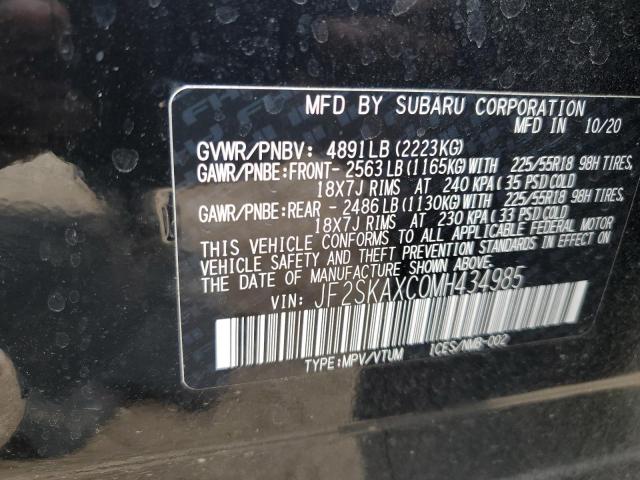 JF2SKAXC0MH434985 Subaru Forester T