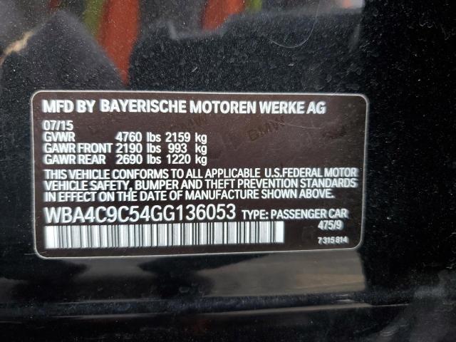 WBA4C9C54GG136053 BMW 428 XI GRA
