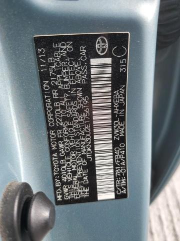 JTDKN3DU2E1756195 Toyota Prius