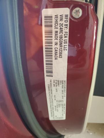 2C4RC1BG0NR123843 Chrysler PACIFICA T