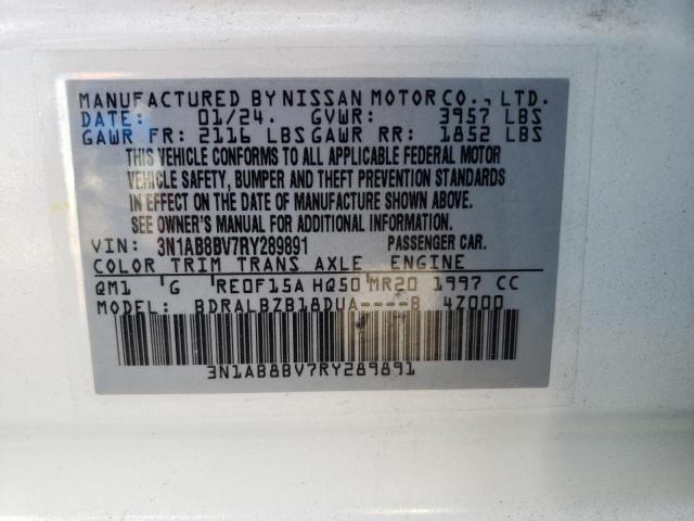 3N1AB8BV7RY289891 Nissan SENTRA S