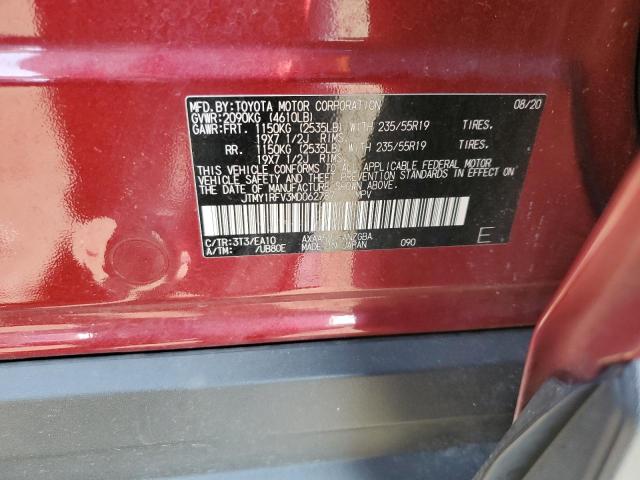 JTMY1RFV3MD062787 Toyota RAV4 LIMIT
