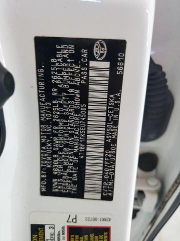 4T1BF1FK5EU745005 Toyota CAMRY L