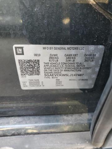 5GAEVCKW5LJ147487 Buick Enclave Av